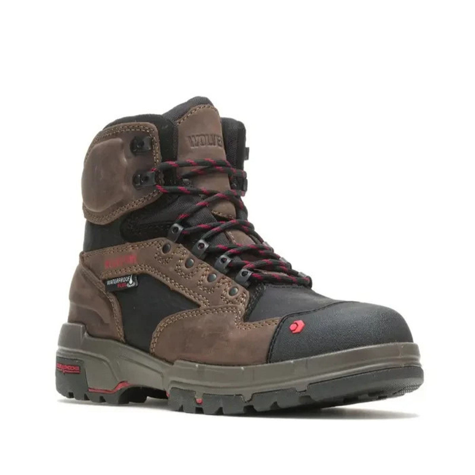 Wolverine Legend Dark Brown Composite Toe Carbonmax Durashocks 6" Us 12 M
